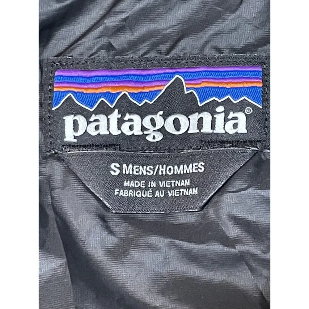 Patagonia Men’s Nano Puff Vest Prima-loft Quilted Zip With Logo Size: Small